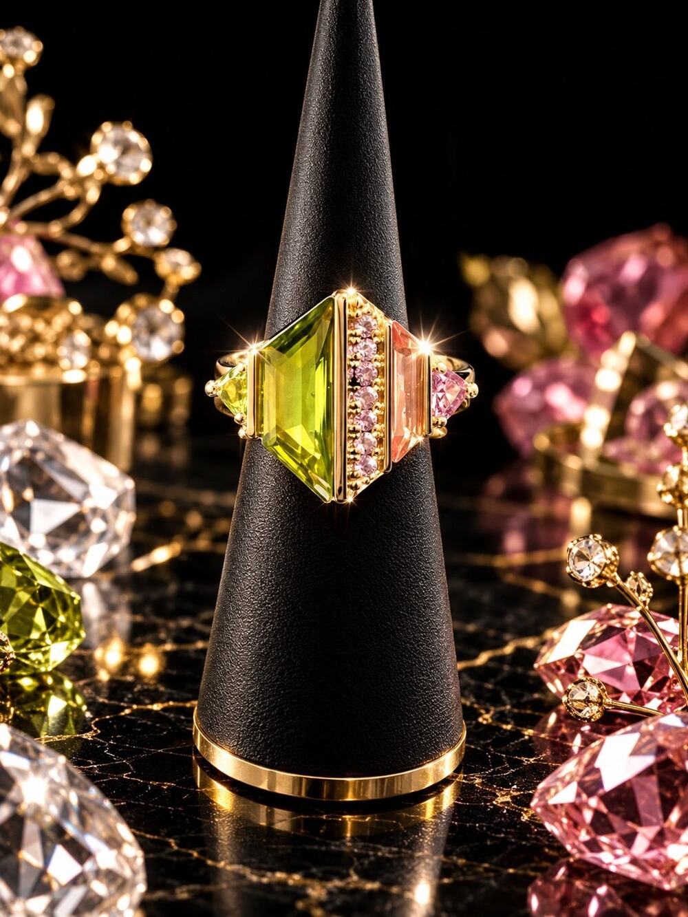 Bomb Party August Birthday  2026 Ring Sz 7